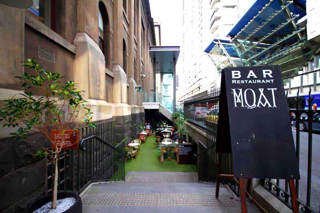 The Moat <br/> Outdoor Courtyard Restaurants