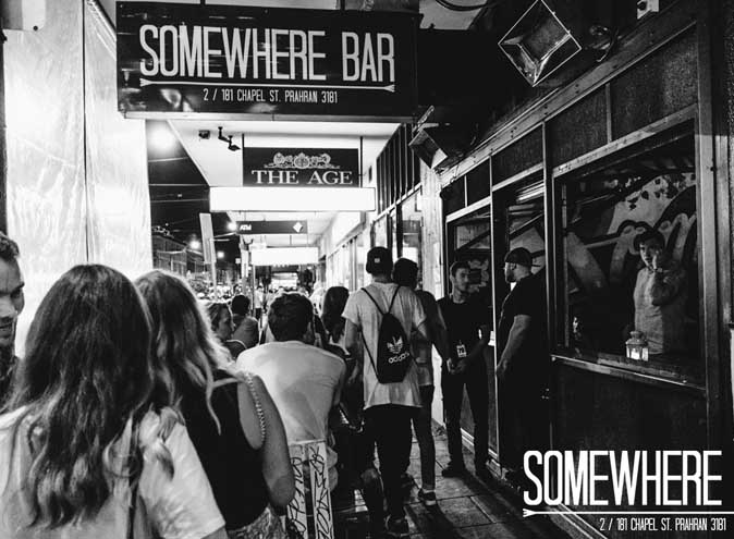 Somewhere Bar <br/> Cool Chapel St Bars