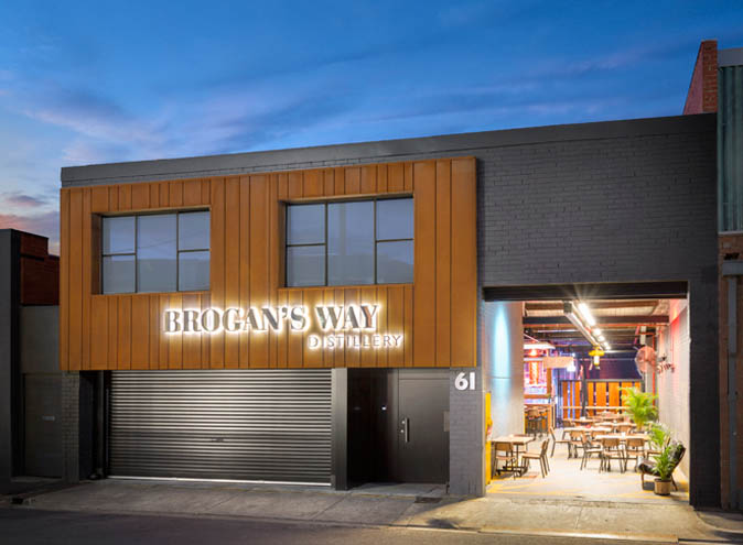 Brogan’s Way Distillery <br/> Top Warehouse Venue Hire