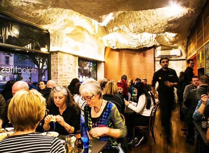 Stalactites </br> Best Greek Eateries