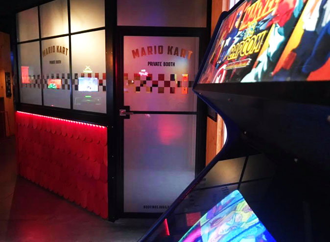 Bartronica <br/> Arcade + Pinball Bar