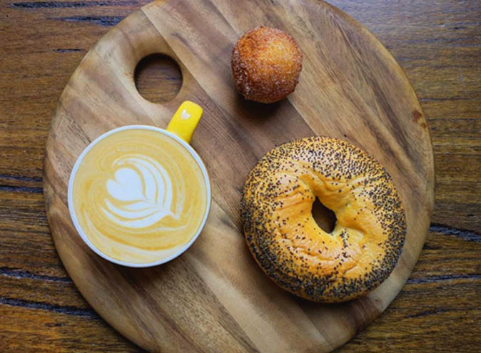 5 Points </br> Specialty Coffee & Bagels