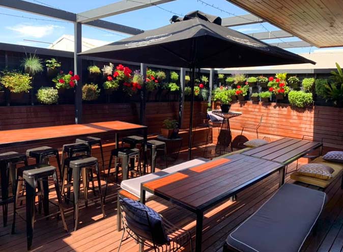 Golden Fleece <br/> Rooftop Beer Gardens