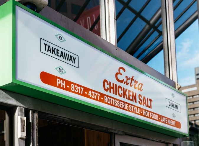 Extra Chicken Salt<br/>Late Night Bars