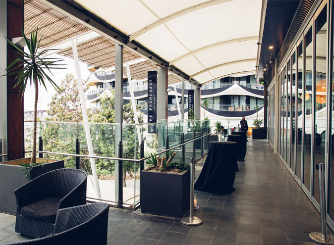 The Promenade Docklands <br> Waterfront Venue Hire